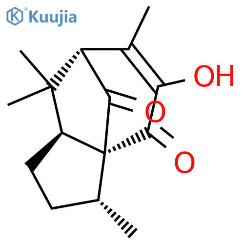 (1R,2R,5S,7R)-9-Hydroxy-2,6,6,8-tetramethyltricyclo[5.3.1.01,5]undec-8-ene-10,11-dione structure