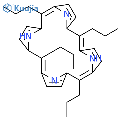21H,23H-Porphine, 5,10,15,20-tetrapropyl- structure