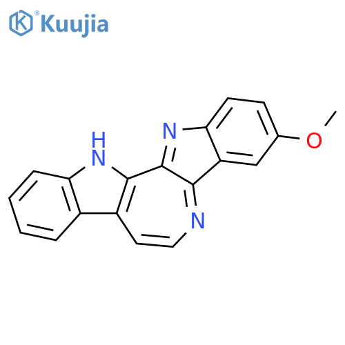 12H-Azepino[3,2-b:4,5-b']diindole,3-methoxy- structure