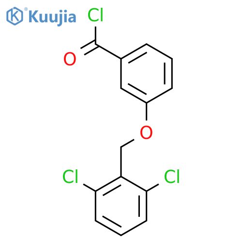 3-(2,6-Dichlorobenzyl)oxybenzoyl Chloride structure