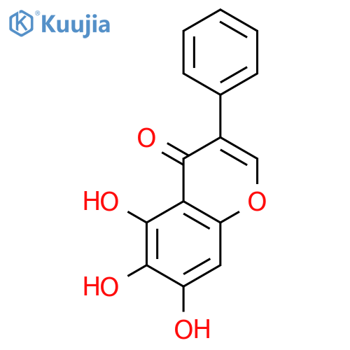 5,6,7-Trihydroxyisoflavone structure