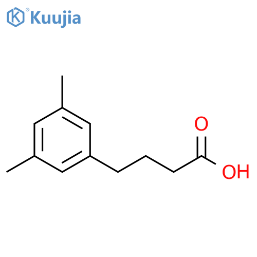 4-(3,5-dimethylphenyl)butanoic acid structure