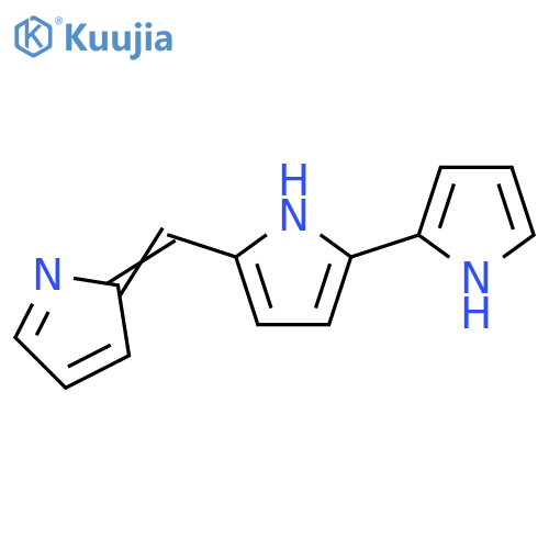 2,2'-Bi-1H-pyrrole,5-(2H-pyrrol-2-ylidenemethyl)- structure