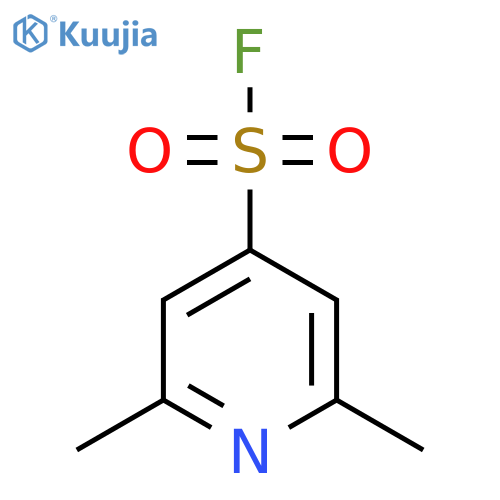 2,6-Dimethylpyridine-4-sulfonyl fluoride structure