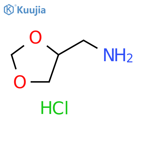 (1,3-dioxolan-4-yl)methanamine hydrochloride structure