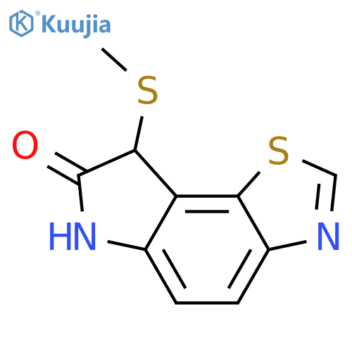 6,8-Dihydro-8-(methylthio)-7H-pyrrolo2,3-gbenzothiazol-7-one structure