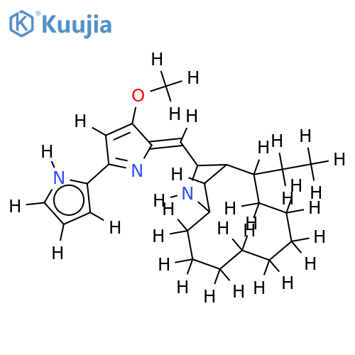(+-)-Metacycloprodigiosin structure