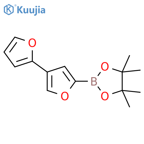 4-(2-Furyl)furan-2-boronic acid pinacol ester structure