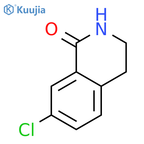 7-Chloro-3,4-dihydro-2H-isoquinolin-1-one structure