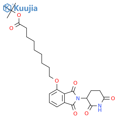 Thalidomide-O-C8-Boc structure