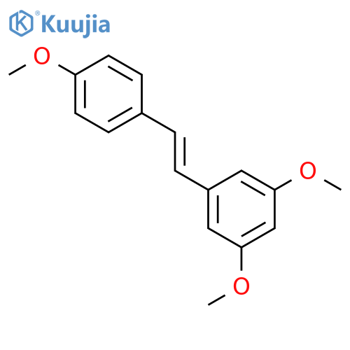 trans-Trimethoxyresveratrol structure