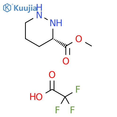 Methyl (S)-hexahydropyridazine-3-carboxylate bis(2,2,2-trifluoroacetate) structure