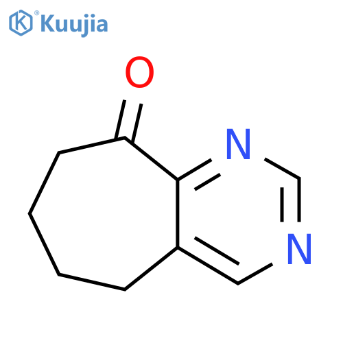5,6,7,8-tetrahydrocyclohepta[d]pyrimidin-9-one structure