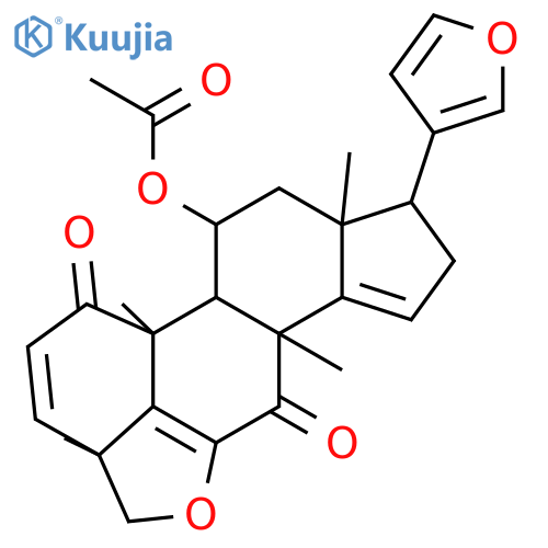 6,28-Epoxy-11-hydroxy-2,14-meliacadiene-1,7-dione; (6α,11β)-form, 5,6-Didehyro, 11-Ac structure