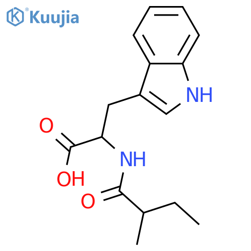 Tryptophan; (S)-form, Nα-(2R-Methylbutanoyl) structure