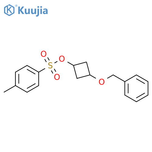 Cyclobutanol, 3-(phenylmethoxy)-, 1-(4-methylbenzenesulfonate) structure