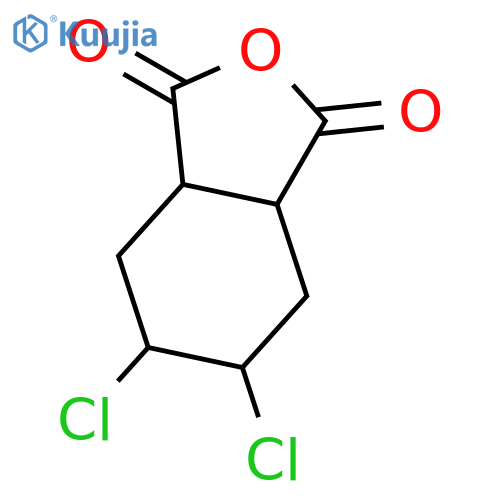 1,3-Isobenzofurandione,5,6-dichlorohexahydro- structure