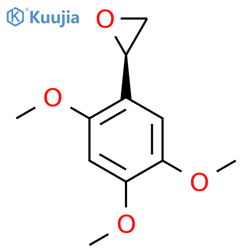 (2R)-2-(2,4,5-trimethoxyphenyl)oxirane structure