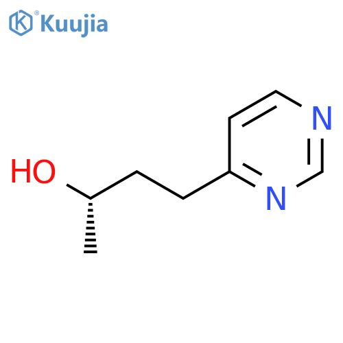 (2S)-4-(pyrimidin-4-yl)butan-2-ol structure