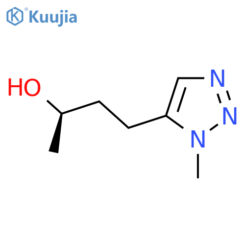 (2R)-4-(1-methyl-1H-1,2,3-triazol-5-yl)butan-2-ol structure
