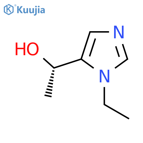 (1S)-1-(1-ethyl-1H-imidazol-5-yl)ethan-1-ol structure