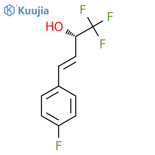 (2S)-1,1,1-trifluoro-4-(4-fluorophenyl)but-3-en-2-ol structure
