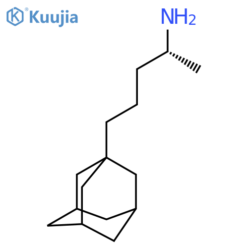 (2R)-5-(adamantan-1-yl)pentan-2-amine structure