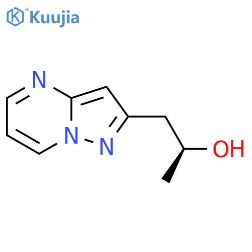(2S)-1-{pyrazolo1,5-apyrimidin-2-yl}propan-2-ol structure