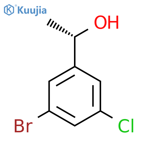 (1S)-1-(3-bromo-5-chlorophenyl)ethan-1-ol structure