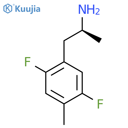 (2S)-1-(2,5-difluoro-4-methylphenyl)propan-2-amine structure