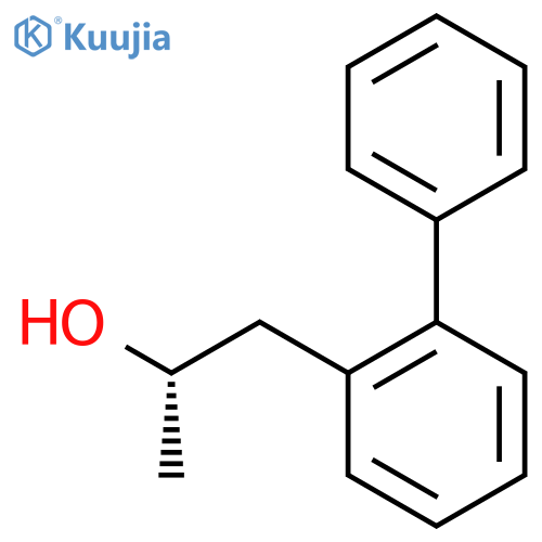(2S)-1-(2-phenylphenyl)propan-2-ol structure