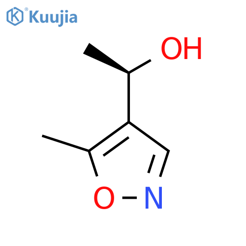 (1R)-1-(5-methyl-1,2-oxazol-4-yl)ethan-1-ol structure