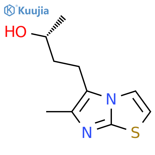 (2R)-4-{6-methylimidazo2,1-b1,3thiazol-5-yl}butan-2-ol structure