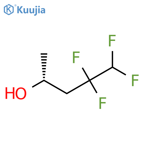 (2R)-4,4,5,5-tetrafluoropentan-2-ol structure