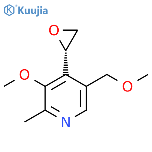3-methoxy-5-(methoxymethyl)-2-methyl-4-(2S)-oxiran-2-ylpyridine structure