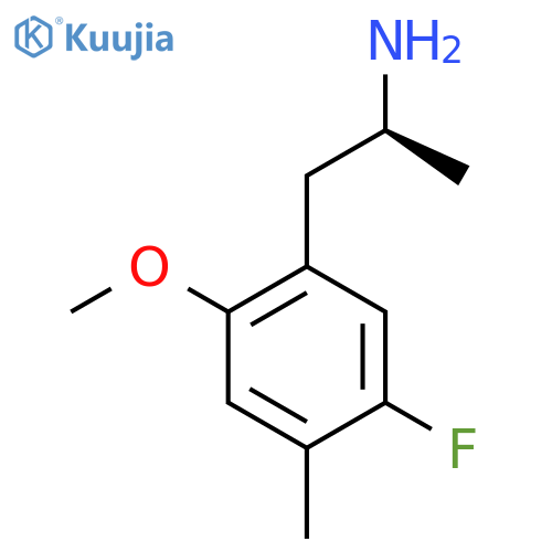 (2S)-1-(5-fluoro-2-methoxy-4-methylphenyl)propan-2-amine structure