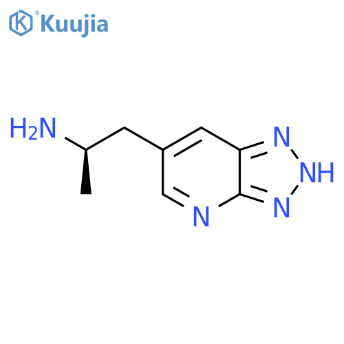 (2R)-1-{3H-1,2,3triazolo4,5-bpyridin-6-yl}propan-2-amine structure