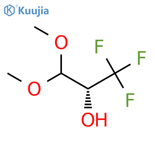 (2R)-1,1,1-trifluoro-3,3-dimethoxypropan-2-ol structure