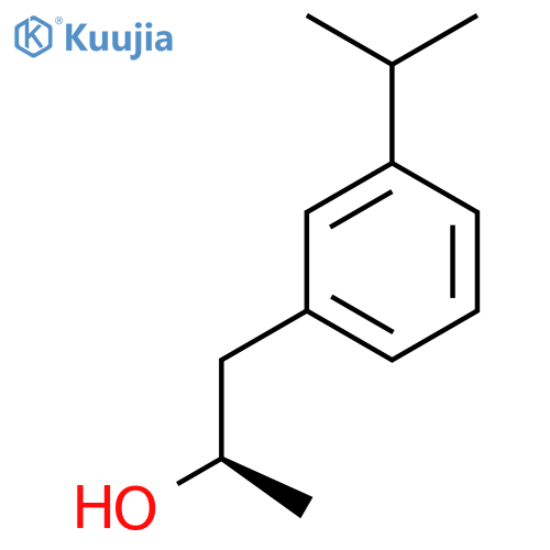 (2R)-1-3-(propan-2-yl)phenylpropan-2-ol structure