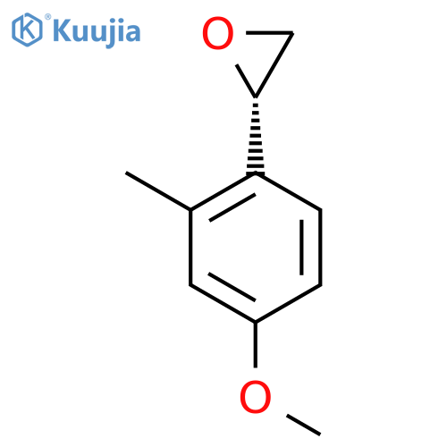 (2S)-2-(4-methoxy-2-methylphenyl)oxirane structure