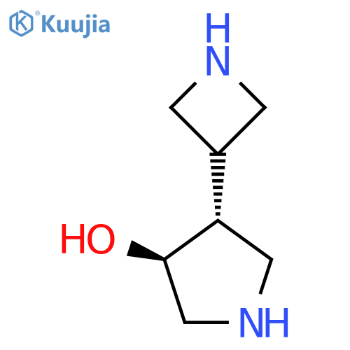rac-(3R,4S)-4-(azetidin-3-yl)pyrrolidin-3-ol structure