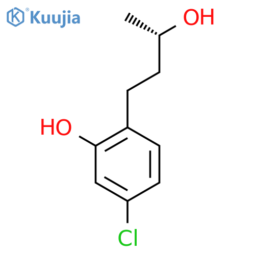 5-chloro-2-(3S)-3-hydroxybutylphenol structure