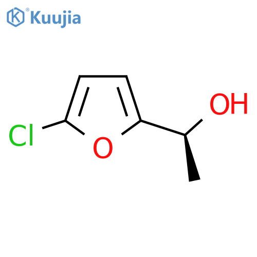 (1S)-1-(5-chlorofuran-2-yl)ethan-1-ol structure