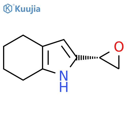 2-(2S)-oxiran-2-yl-4,5,6,7-tetrahydro-1H-indole structure