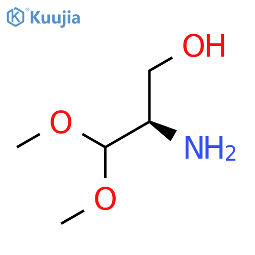 (2R)-2-amino-3,3-dimethoxypropan-1-ol structure