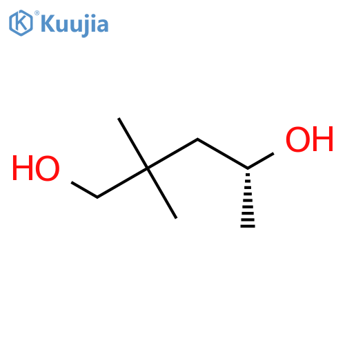 (4R)-2,2-dimethylpentane-1,4-diol structure