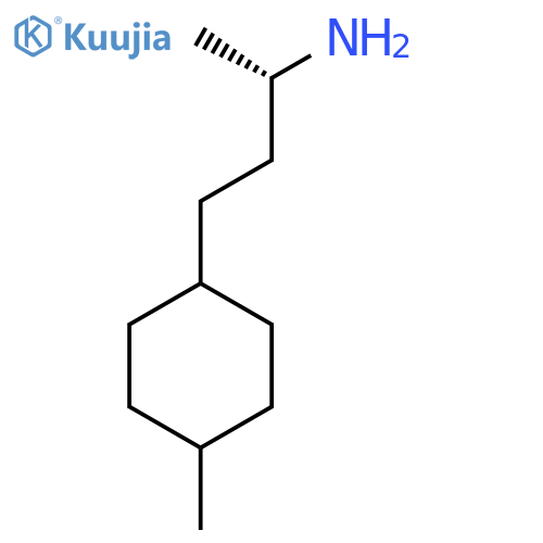 (2S)-4-(4-methylcyclohexyl)butan-2-amine structure