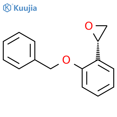 (2S)-2-2-(benzyloxy)phenyloxirane structure