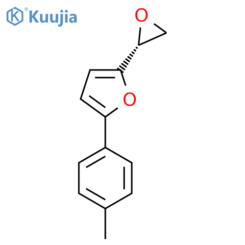 2-(4-methylphenyl)-5-(2R)-oxiran-2-ylfuran structure