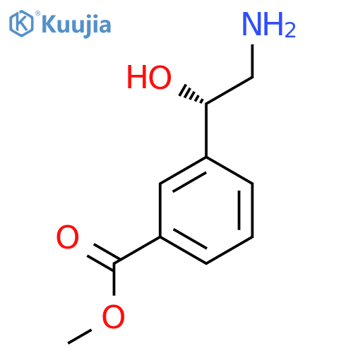 methyl 3-(1S)-2-amino-1-hydroxyethylbenzoate structure